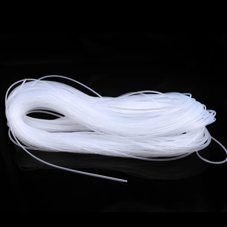 1/5 Meters Food Grade Clear Transparent Silicone Rubber Hose ID 0.51 2 3 4 5 6 7 8 9 10 12mm O.D Flexible Nontoxic Silicone Tube