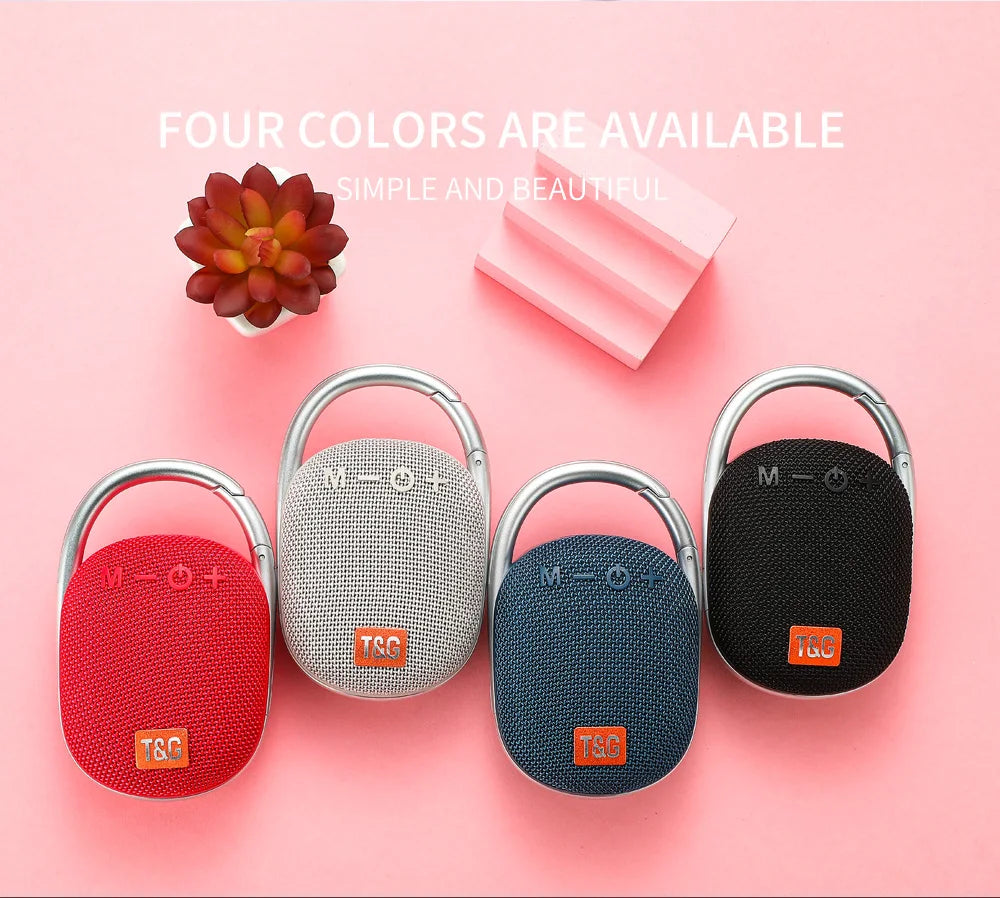 Mini enceinte Bluetooth portable, boîte à musique sans fil, petit caisson de basses, basse, PC, TV, radio FM, étanche, Caixa De Som Mp3