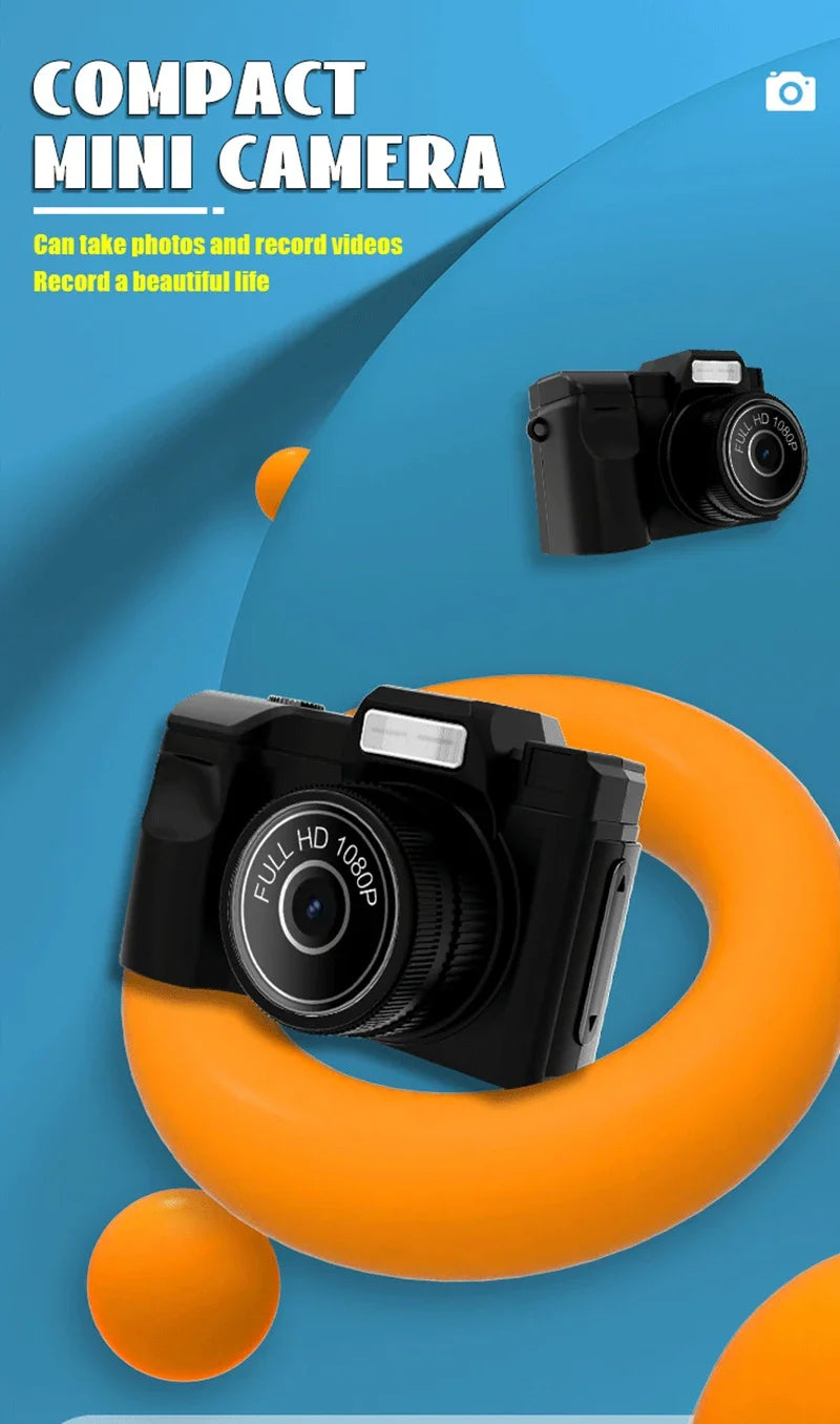 Lenovo Mini-Daumenkamera mit HD-Objektiv für Schüler zum Fotografieren Kompakt Tragbar mit Telefonübertragungsfunktion Geschenk