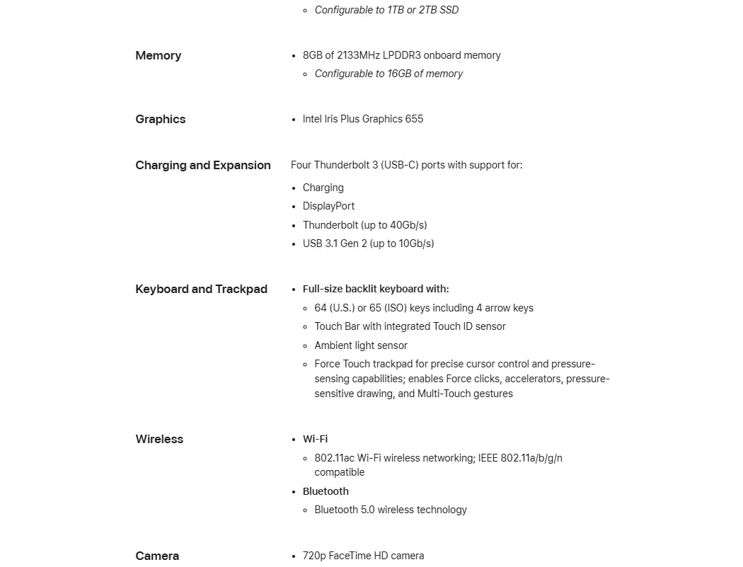 2019 MacBook Pro Intel i5 i7 13Inch Touch Bar,Touch ID 256G/512G/1TB/2TB 8G/16G RAM Notebooks Laptop.