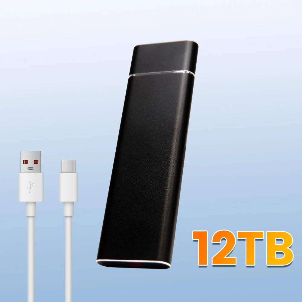 1TB 2TB 4TB External SSD Portable High Speed Solid State Drive USB3.2 Original for PC MAC Laptop