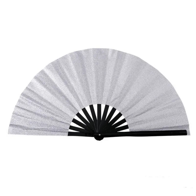 Large Rave Fan Folding Hand Fans for Line Dancing Big Clacking Clap Fans for Boots On The Ground Dance Party Decoration Festival
