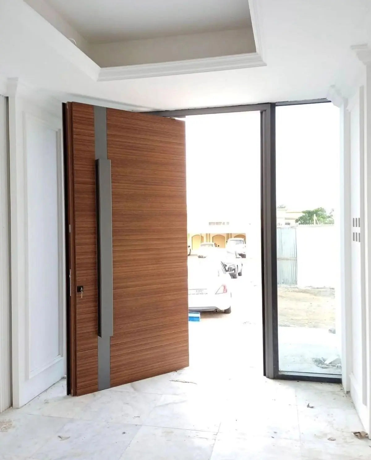 Doors for House Wholesale Metal Anti Theft Security Doors Entrance Main Gate Thermal Break Aluminum Alloy Exterior Front Door