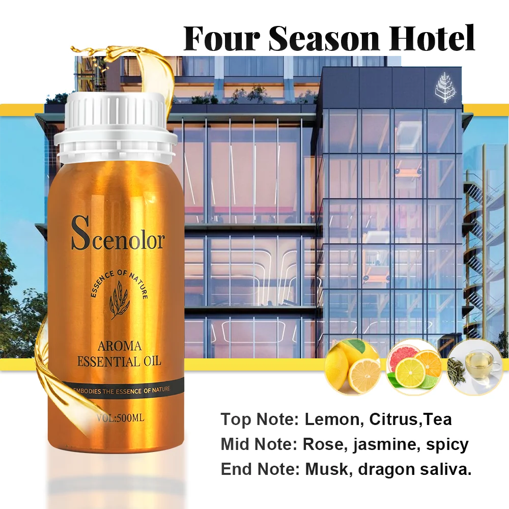 500ML Hotel Room Fragrance Diffuser for Home Air Freshener Scenting Device Air Purifier Humidifier Car Essential Oil Refil