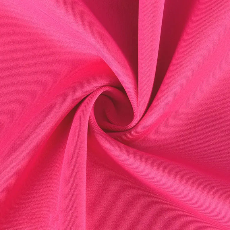 Tissu tricoté élastique Scuba résistant à l'usure, anti-boulochage pour la couture de pulls, jupes, uniformes scolaires, vêtements de sport au mètre