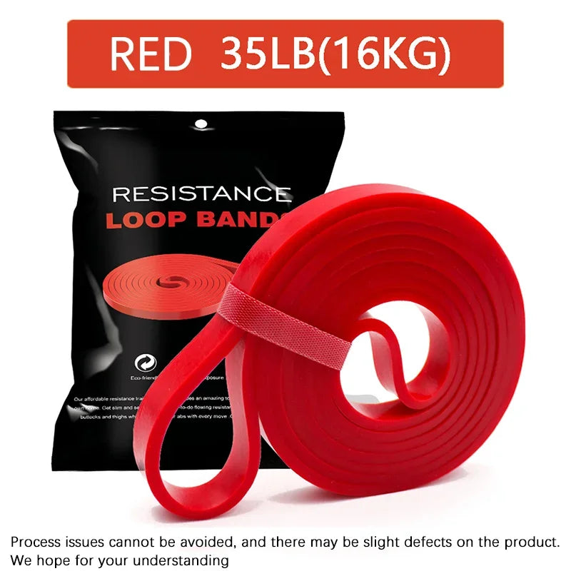 Ensemble de bandes de résistance robustes, en latex, élastiques pour Pilates, entraînement, fitness, aide aux tractions, musculation, exercice