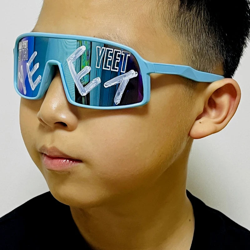Jey Uso Yeet Sport Sonnenbrillen Kinder Brillen Blue Bloodline USOS Seltene Farben Sonnenbrille Eyewear Geschenk
