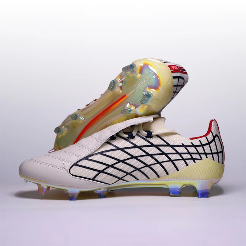 Chaussures de football pour hommes de haute qualité F50Pro, chaussures de football pour l'extérieur FG, baskets de football d'entraînement pour garçons (Chuteira Campo) 39-45
