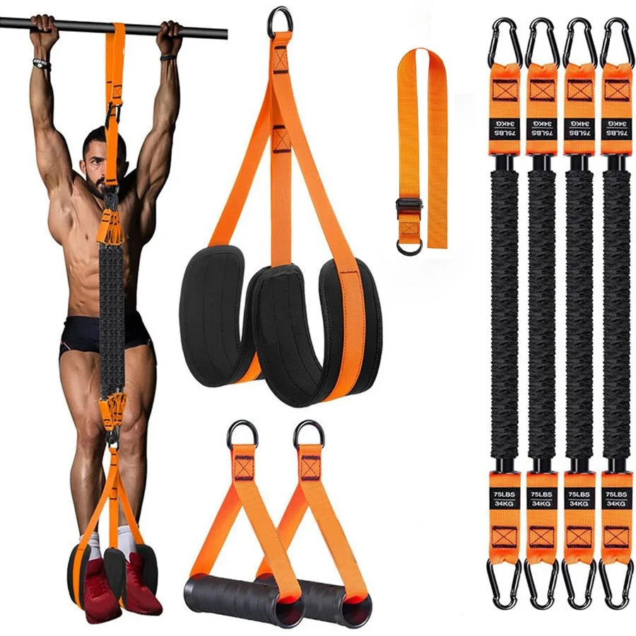 Klimmzug-Widerstandsbänder-Set, Widerstandsband für Klimmzüge, Unterstützung für Männer und Frauen beim Hängen, Training, Kinn-Klimmzug-Workout, Körperdehnung