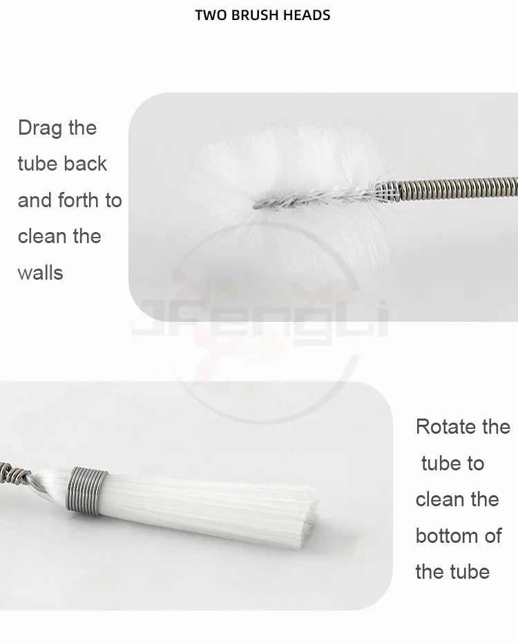 Aquarium Spring Brush Zubehör Fischglas Reinigungsgeräte Aquarium Filter Terrarium Angelartikel Pflanzenreiniger