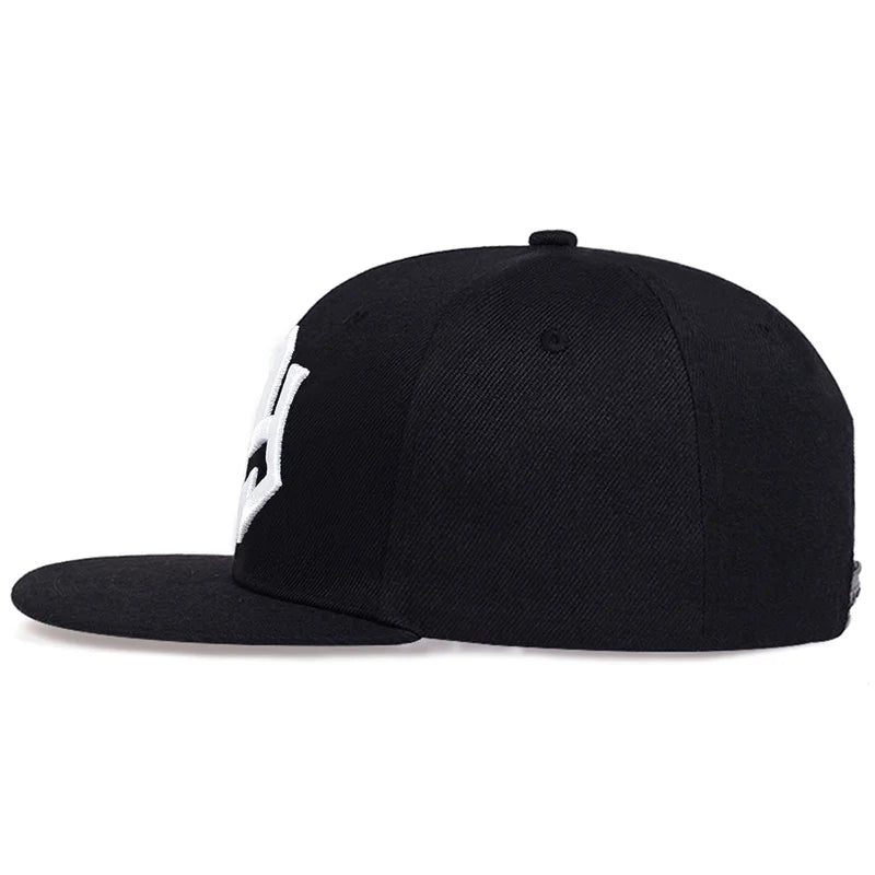 Unisex NG Buchstabenstickerei Hip-Hop Mützen Outdoor Verstellbare Freizeit Baseball Caps Sonnenhut