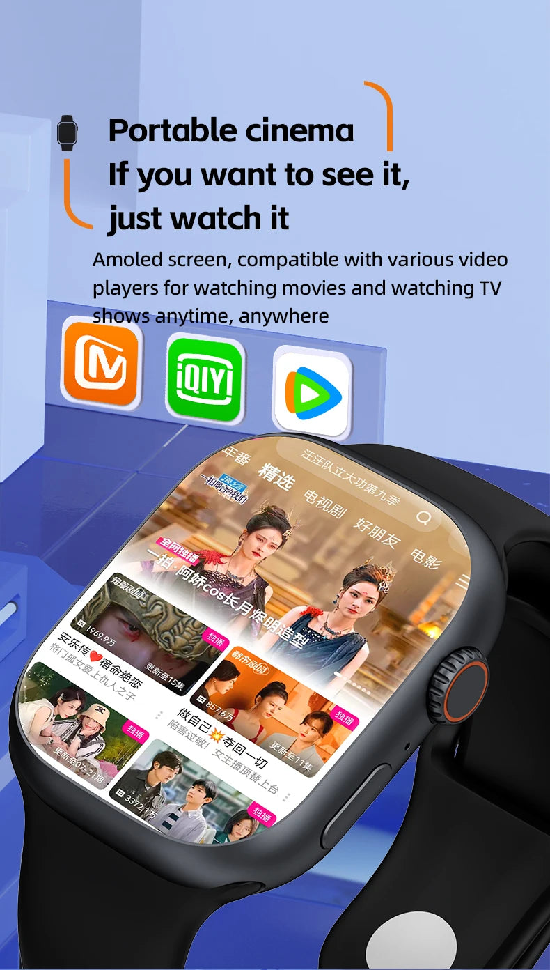CD99 Uhr X 5G Smartwatch 2,29 Zoll AMOLED 5G LTE Smartwatch mit 180° drehbarer Kamera GPS WiFi SIM-Kartensteckplatz Gesundheitsüberwachung