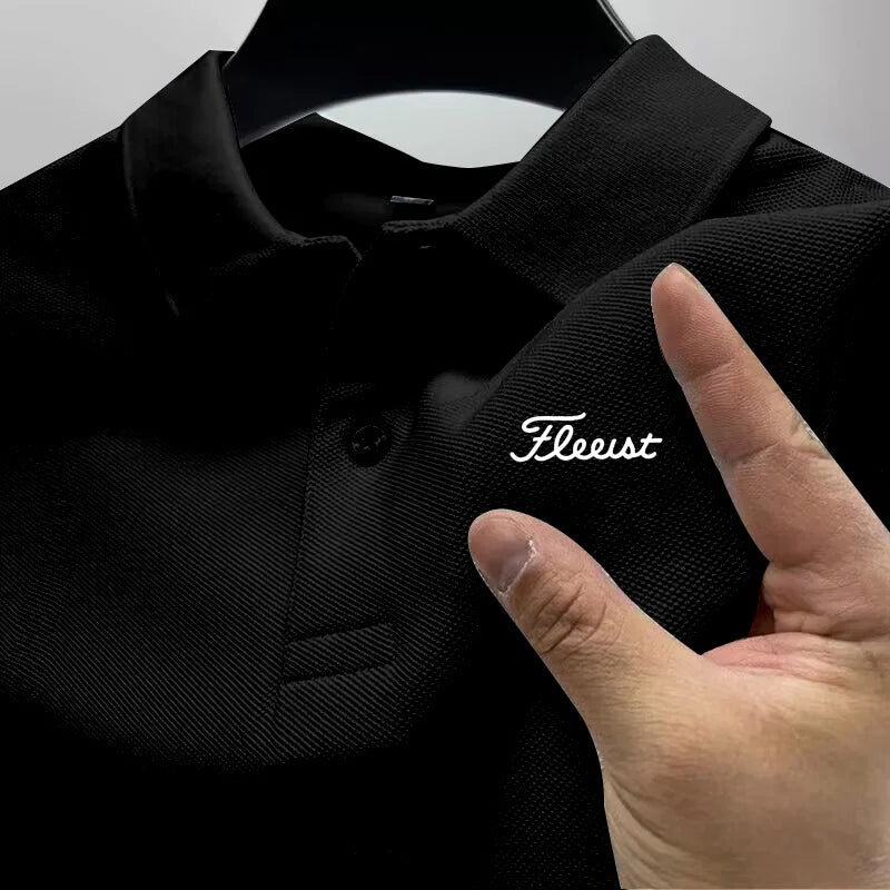 Herren Freizeit Polohemd Kurzarm, Oberteil bedruckt mit Street Letters, Hohe Qualität, Business, Sommer, Neu, S-4XL, 2026