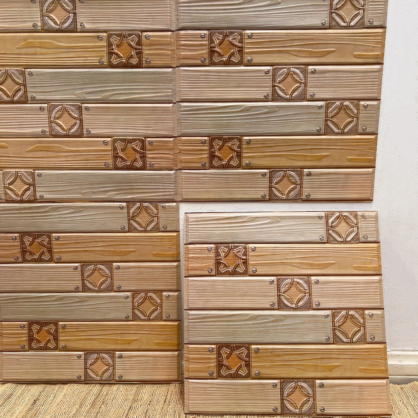 10/20Pcs Peel and Stick Tile Backsplash Thicker Design Marble Tiles 12"X12" Stick on Backsplash Self Adhesive Tiles for Any Room