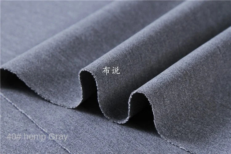 Space Cotton Fabric Thin Clothing Designer Four Sided Elastic Wholesale Cloth Diy Sewing Polyester Spandex Material