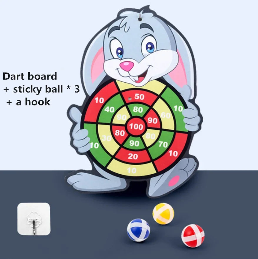 Kit de panier de basket pour enfants, dessin animé, animaux créatifs, support de basket-ball, jeu de sport d'extérieur et d'intérieur pour enfants