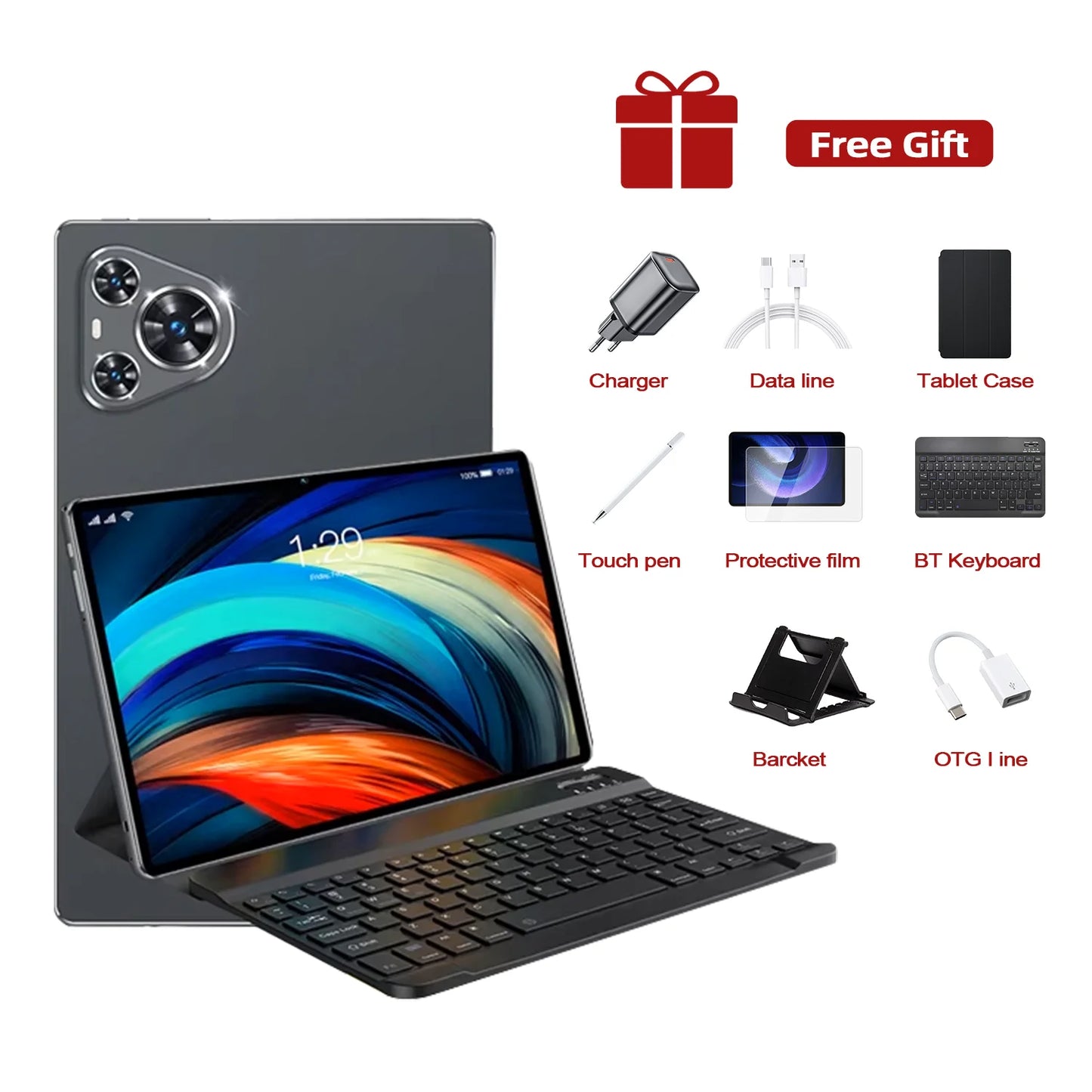 2026 Original Pad 16 Pro Tablet Android 15 22GB 2TB Snapdragon 8 Gen 2 Global Version Tablet 5G Dual SIM Google Play Tablets PC