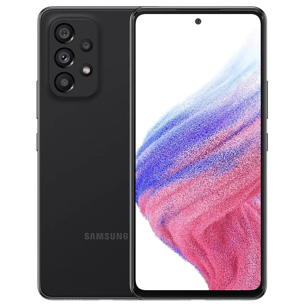 Téléphone intelligent Android reconditionné Samsung Galaxy A53 5G, écran 6,5 pouces, édition mondiale, double carte, huit cœurs, quatre caméras 64MP, 5000mAh, NFC