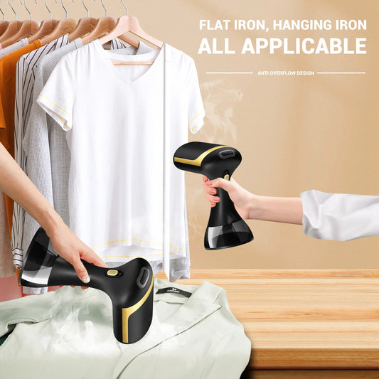 HOMEFISH 1500W Portable Handheld Ironing Machine Steam Iron for Household Small Hanging Wet Ironing Machine for Fabric Care