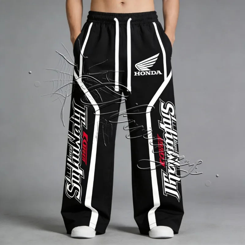 2026 Best-selling New Honda Racing Outdoor Sports Cycling Pants for Men MOTO Off-road Enthusiasts Fashionable Fitness Pants