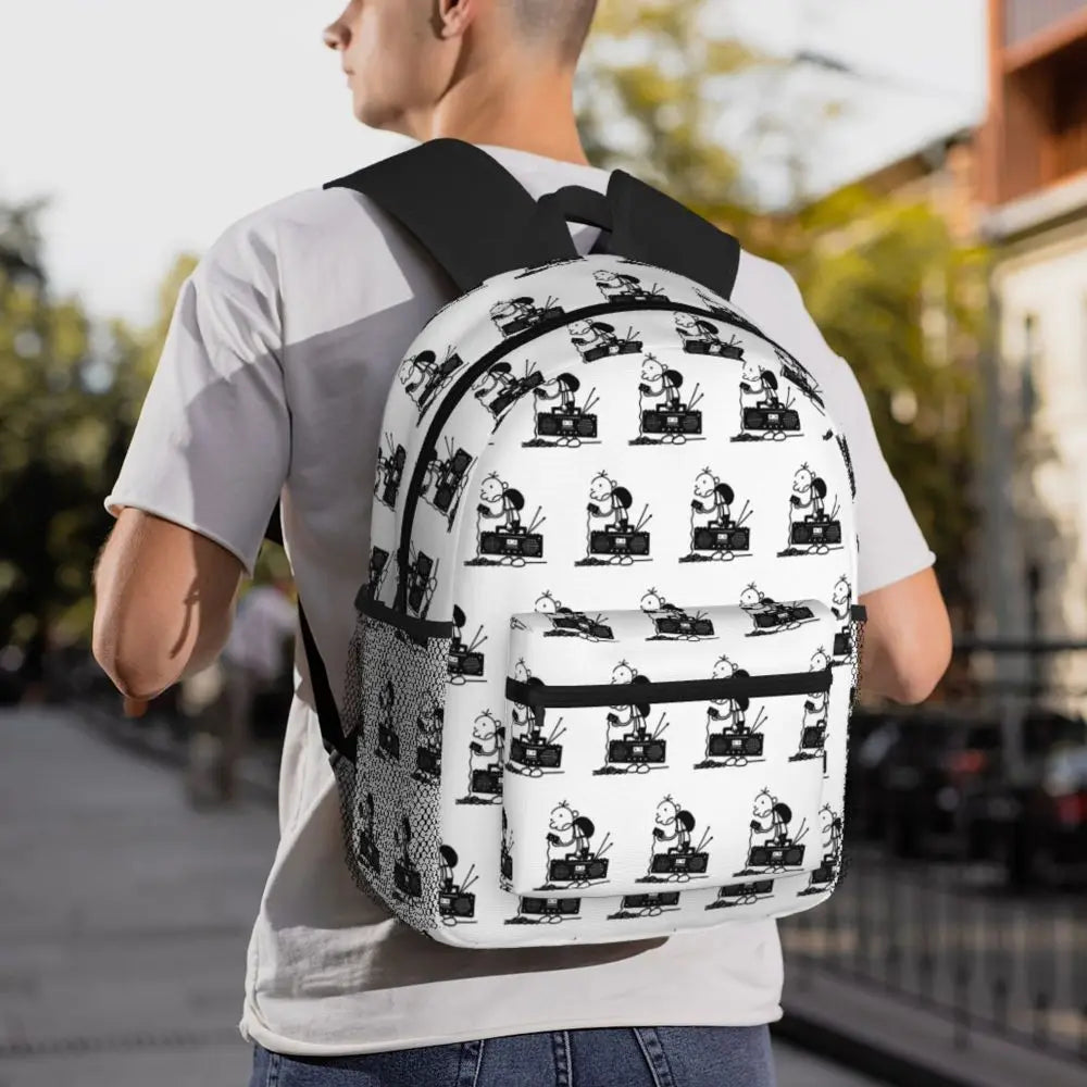 Journal d'un dégonflé, sac à dos d'école, sac de voyage pour la randonnée, sac à dos pour garçons et filles, sacs à bandoulière