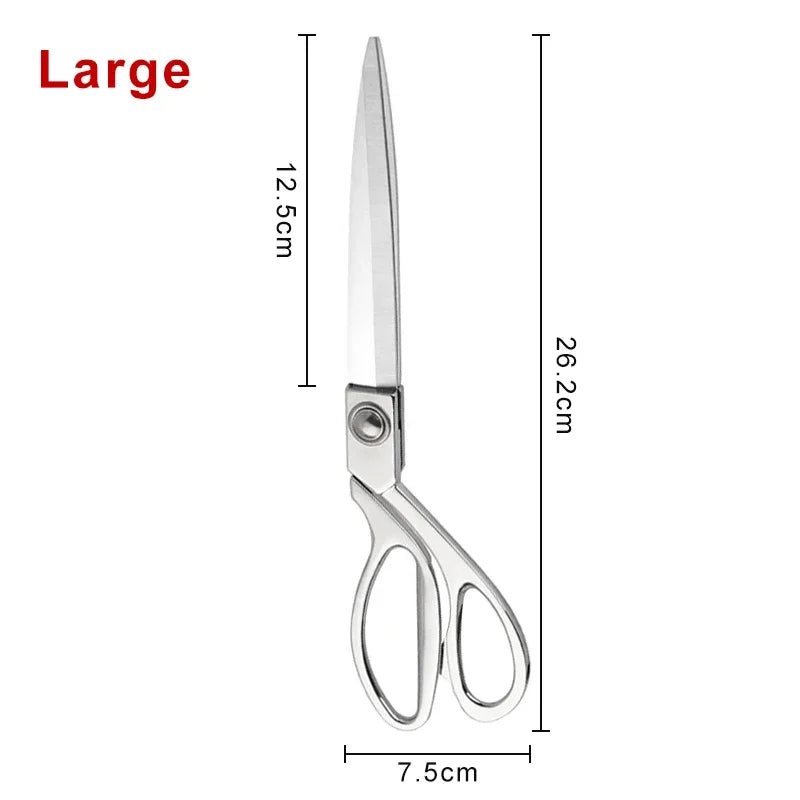 Professionelle Nähschere Edelstahl Schneiderschere 8/9/10 Zoll Stoffschere DIY Nähwerkzeuge und Zubehör Schere