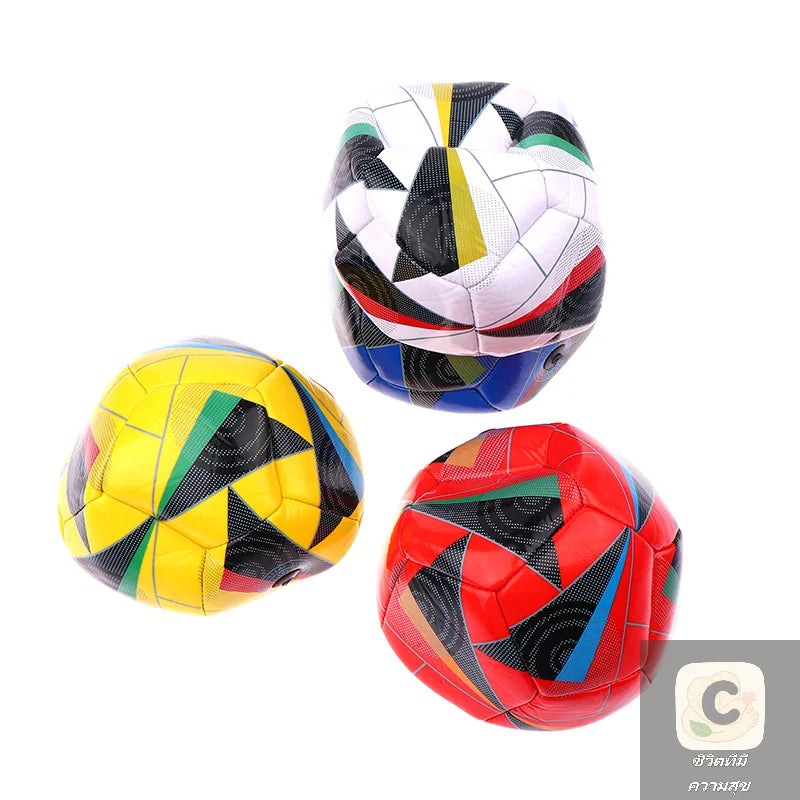 Ballon de Football Taille 2 HUA pour Jeune Adulte, Résistant à l'Usure, pour Sports de Plein Air, Entraînement, Jeu, Cadeaux d'Anniversaire