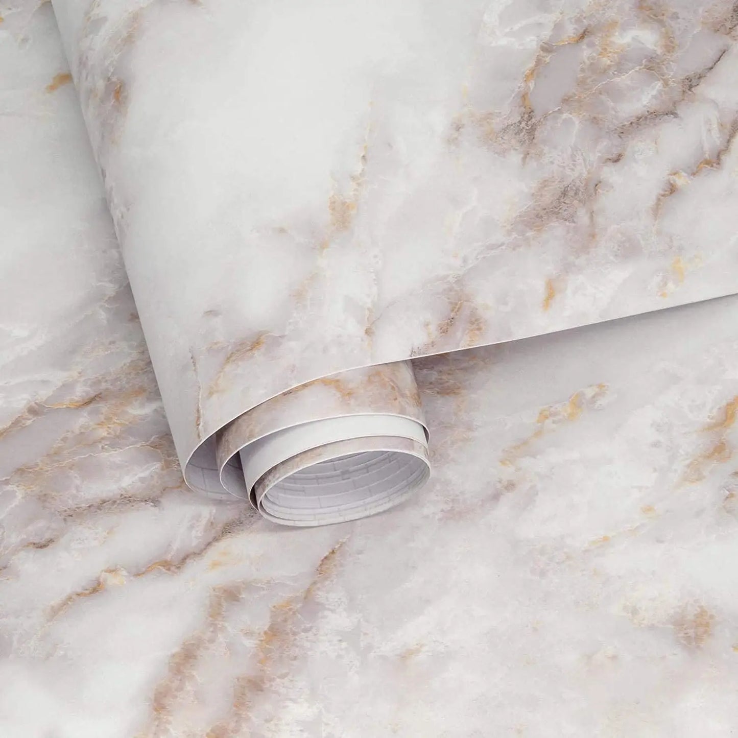 Thick Matte Marble Self-Adhesive Granite Wallpaper Vinyl Film Roll Wall Stickers Waterproof For Kitchen Decorative Home Decor