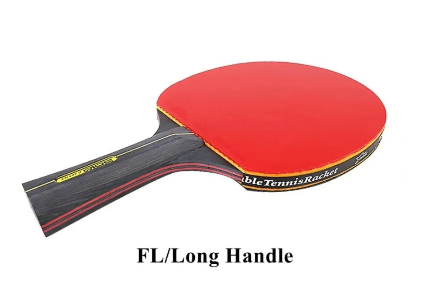 5/6 Sterne Tischtennisschläger 2 Stück Professionelles Tischtennis-Schlägerset Noppen-innen Belag Hochwertiges Holzschläger mit Tasche