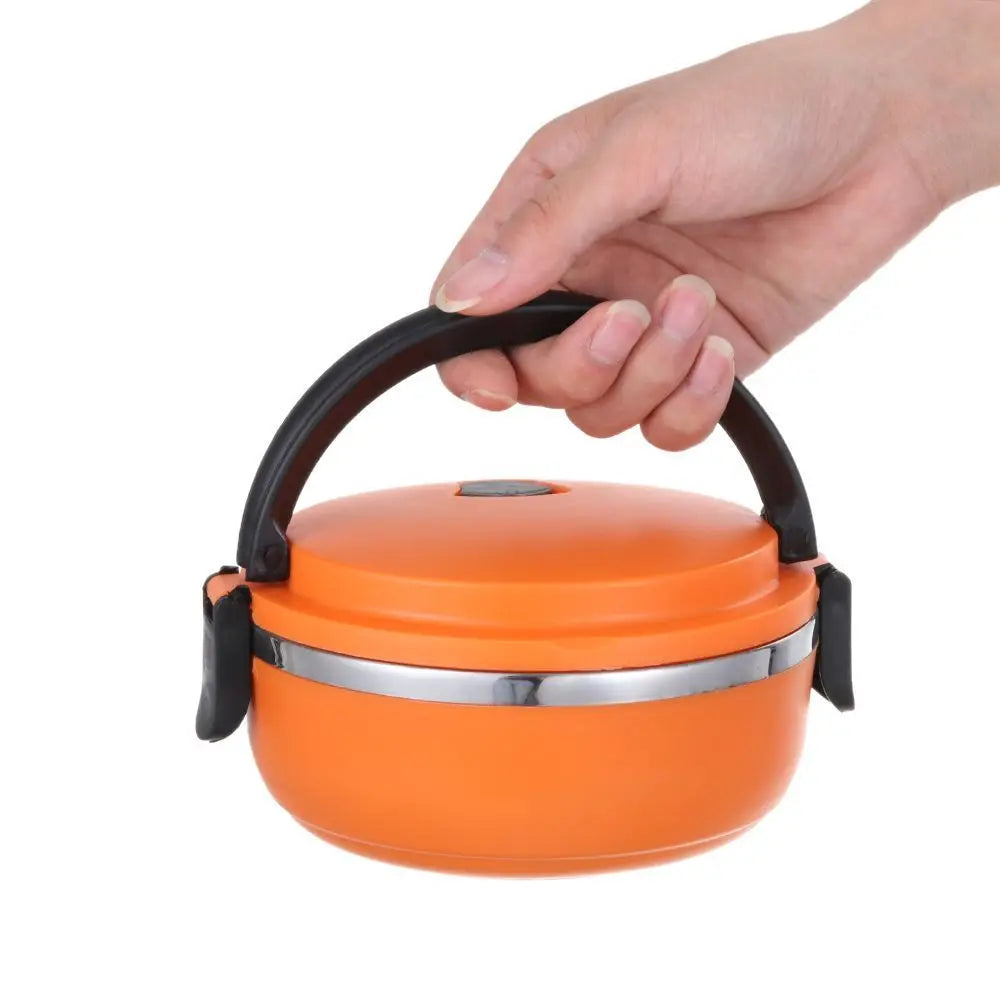 Warmhaltebehälter aus Edelstahl, Lunchbox, Thermoskanne, vakuumisoliert, Reise