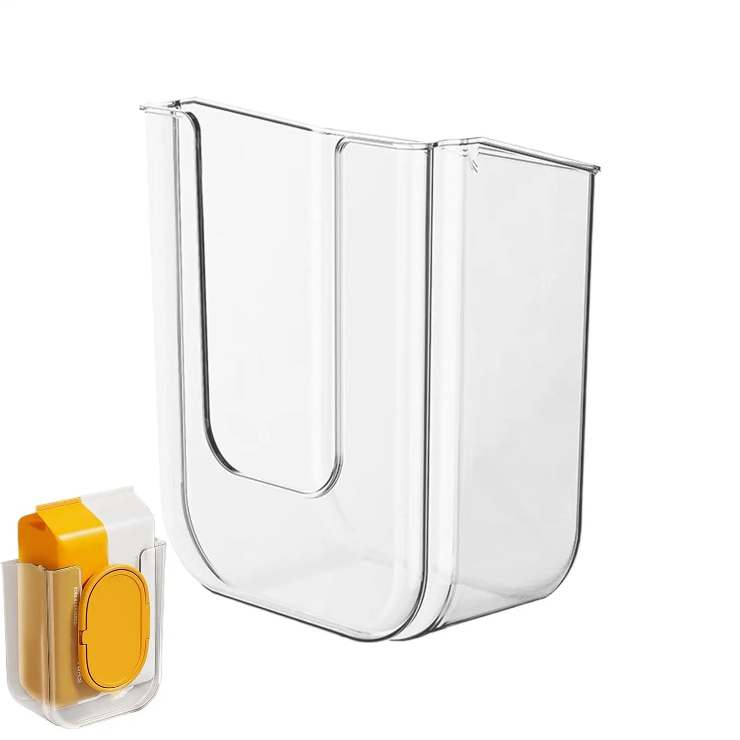 Stanzfreie Toilettenpapierhalter-Box, Feuchttücherbox, Wandhalterung für Feuchttücher, Taschentuch-Organizer, selbstklebender Papierhandtuchspender