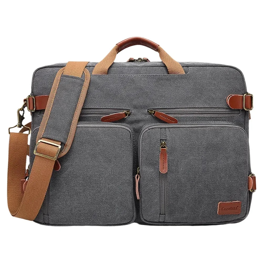 Handbag Business Briefcase Rucksack Convertible Backpack Laptop Bag 17 inch Notebook Bag Shoulder Messenger Laptop Case