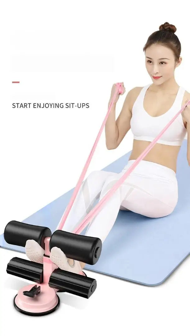 Assistant de redressements assis, Appareil de crunch abdominal, Entraîneur abdominal, Équipement de fitness, Appareil de crunch abdominal à double ventouse