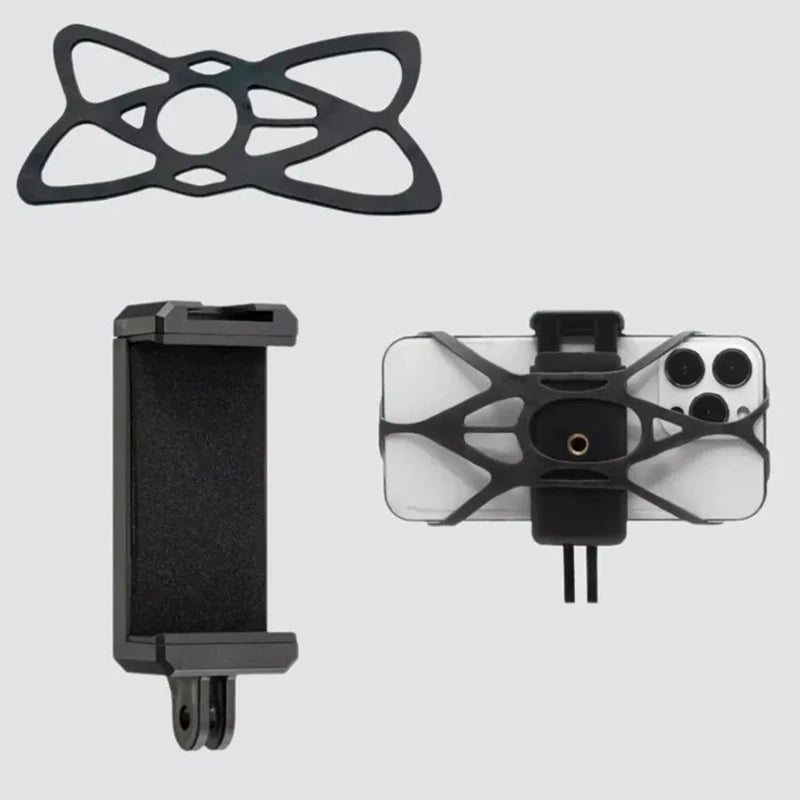 Support de téléphone pour casque, vidéo à la première personne, serre-tête pour téléphone, smartphone, caméra d'action