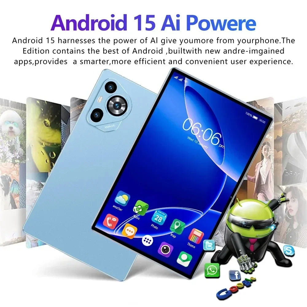 2026 Original Pad 16 Pro Tablet Android 15 22GB 2TB Snapdragon 8 Gen 2 Global Version Tablet 5G Dual SIM Google Play Tablets PC