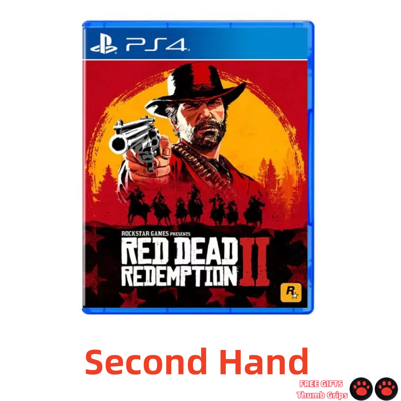 Second Hand Game Discs Red Dead Redemption 2 Sony Playstation 4 PS4 Game CD Card Playstation4 Red Dead Redemption 2