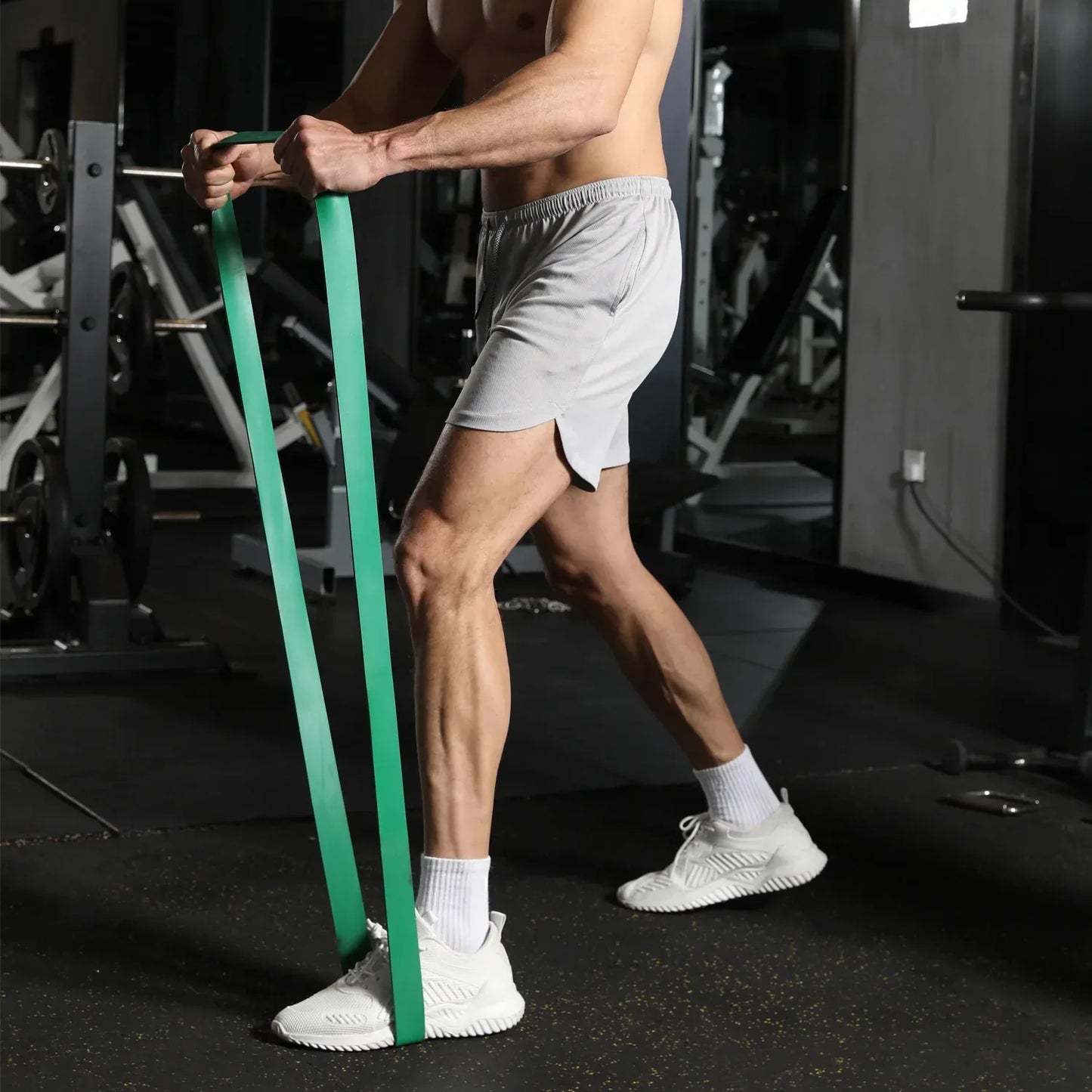 Unisex Fitnessband Klimmzug-Gummibänder Widerstandsschlaufen Energie-Set Heim-Fitnessstudio-Workout Expander Stärkung Training