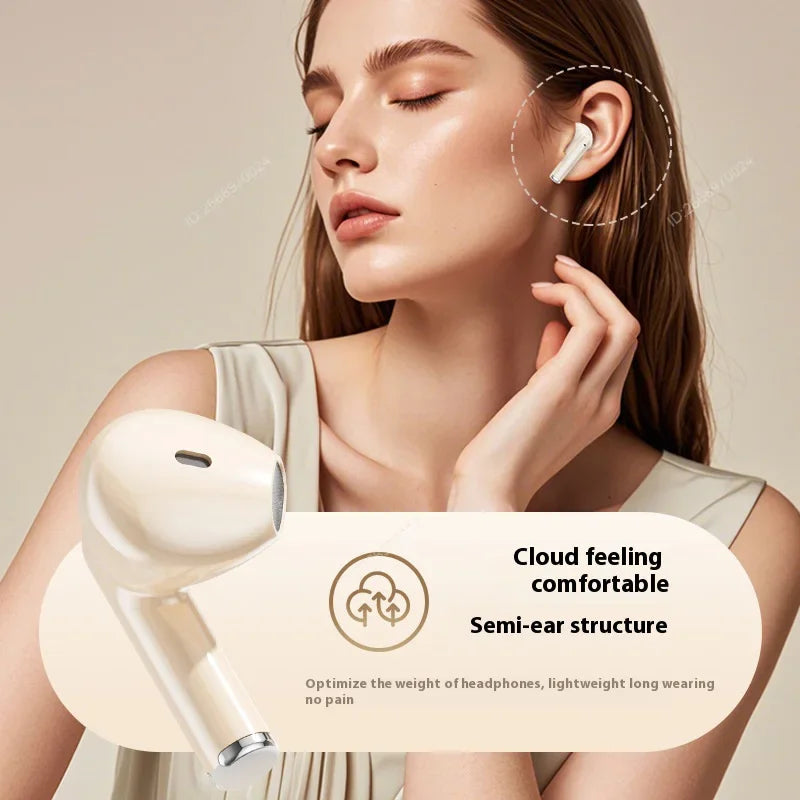 True Wireless In-Ear Headphones Balanced Armature Sleek Design Comfortable Fit Premium Sound Gaming Earphones for Sport