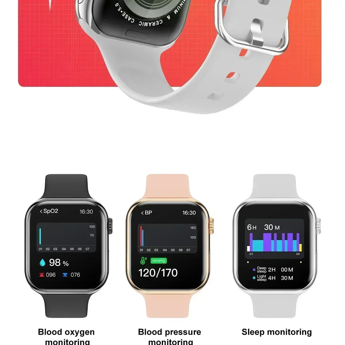 New 2026 Original For Apple Watch X 10 Smart Watch Men Body Temperature Bluetooth Call NFC GPS Sports Women SmartWatch for Apple