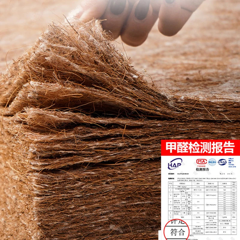 Natural coconut palm mattress pad 1.8m 1.5m soft and hard coir palm folding mattress children's mattress 100% natural coir mats