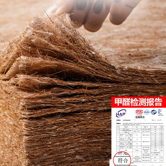 Natural coconut palm mattress pad 1.8m 1.5m soft and hard coir palm folding mattress children's mattress 100% natural coir mats