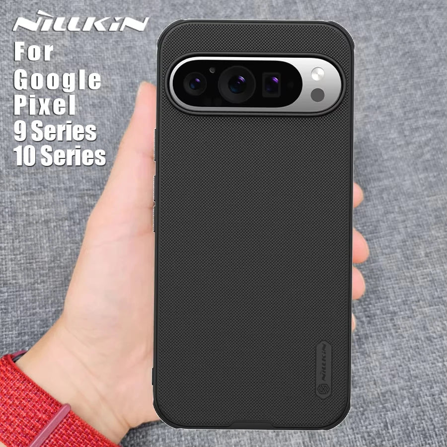 Nillkin für Google Pixel 10 Pro XL/10 Pro/10/9 Pro XL/9 Pro/9 5G Hülle weicher Rahmen Hüllen Kameraschutz 360 voll matt funda