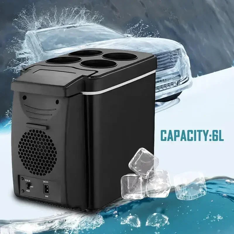 Mini-réfrigérateur de voiture isotherme portable 6 L, glacière électronique, accessoires automobiles, neuf