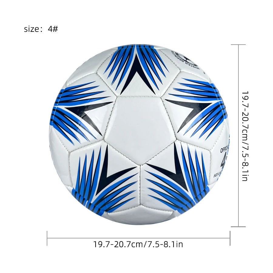 1 Fußball, verschleißfest, weich, für Training und Wettkampf, Größe 4,5