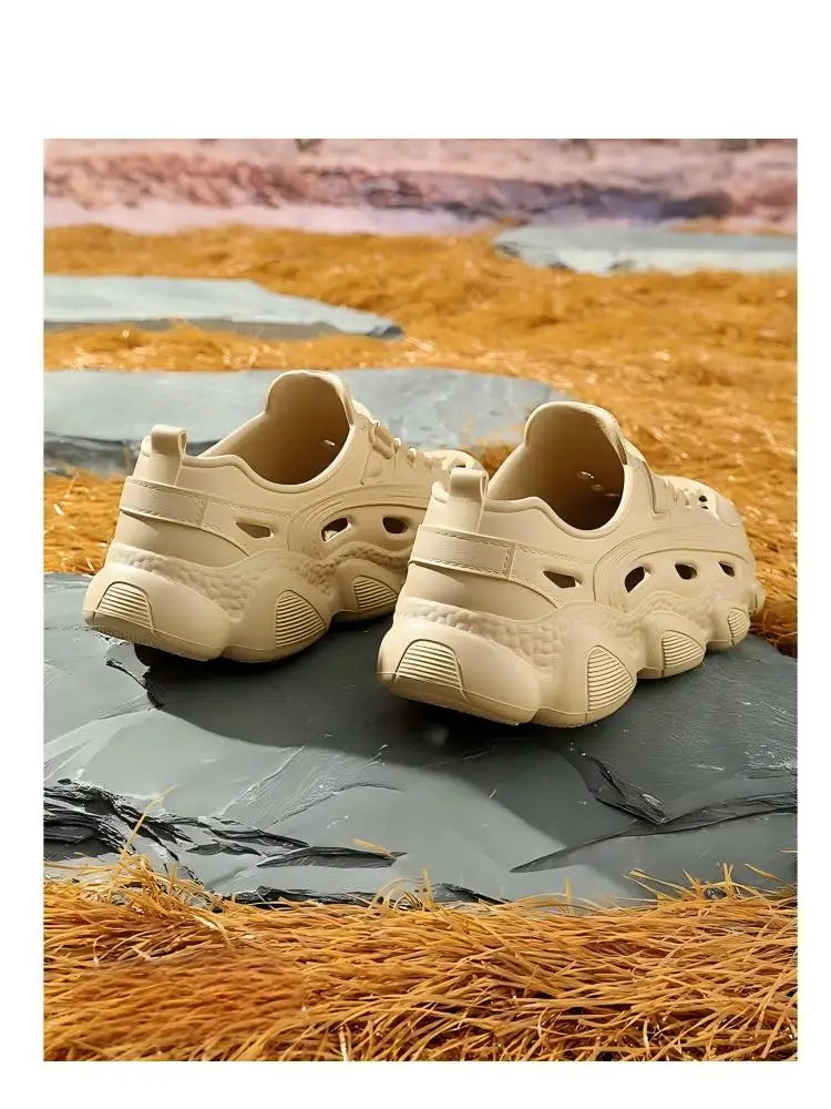 High-End Herren Watschuhe für den Sommer, atmungsaktiv, rutschfest, verschleißfest, Strand-Deo, Fahr- und Angelsandalen für Herren