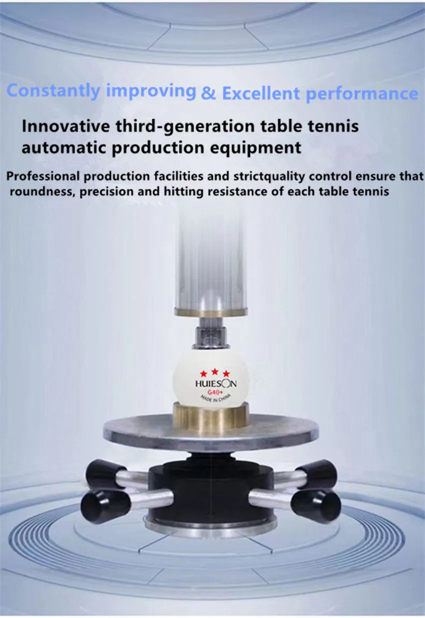 Neue Huieson 3-Sterne 20~100 STÜCK ABS 40+ Material Professionelle Tischtennisbälle TTF Tischtennis Ping-Pong-Bälle für Wettkämpfe