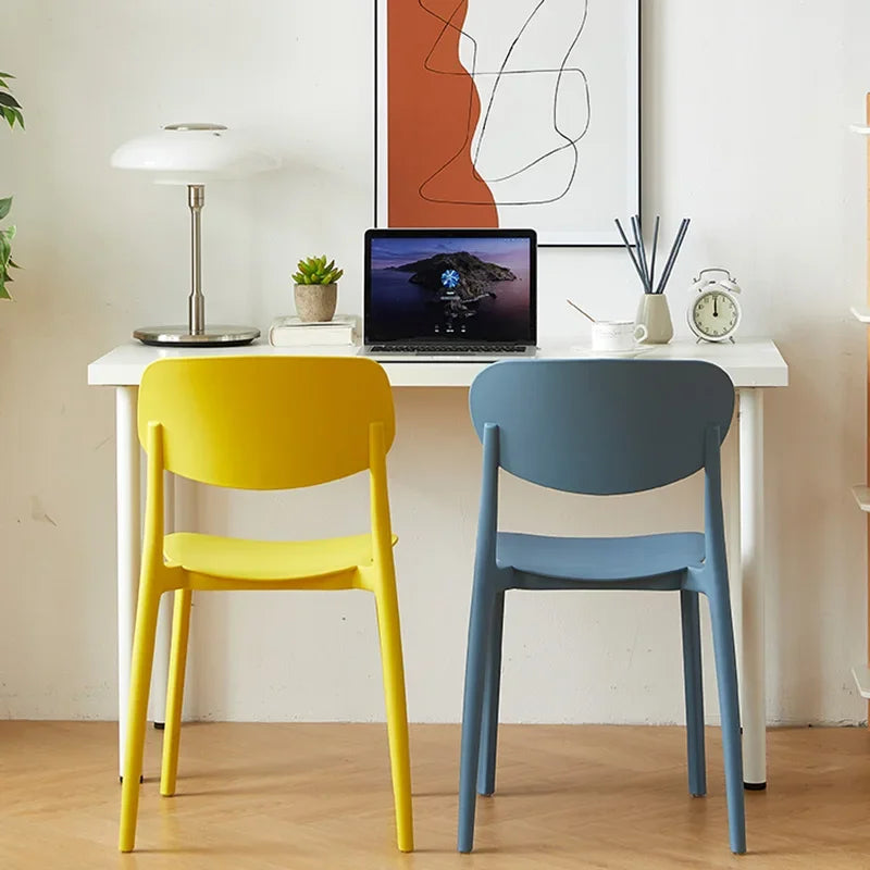 Bequeme Esszimmerstühle Europäischer Kunststoff Küche Moderne nordische Esszimmerstühle Ultraleicht Trendy Chaises Salle Manger Möbel