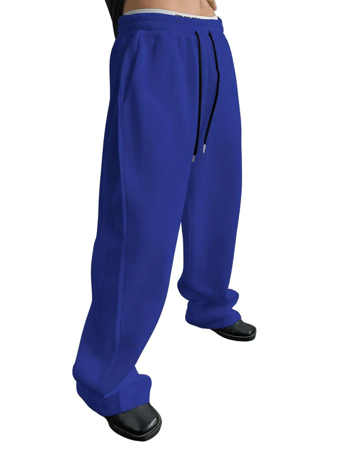 2026 NEW Spring Autumn Slim Men Pants sports casual Joggers trousers Mens Solid Color Straight Pants thin Woven Daily Sweatpants