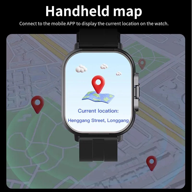 Montre Intelligente 2026 D8 Pro avec Écran 2,01 pouces, Écouteurs sans Fil, Fréquence Cardiaque, Pression Artérielle, Oxygène Sanguin et Assistant Sportif