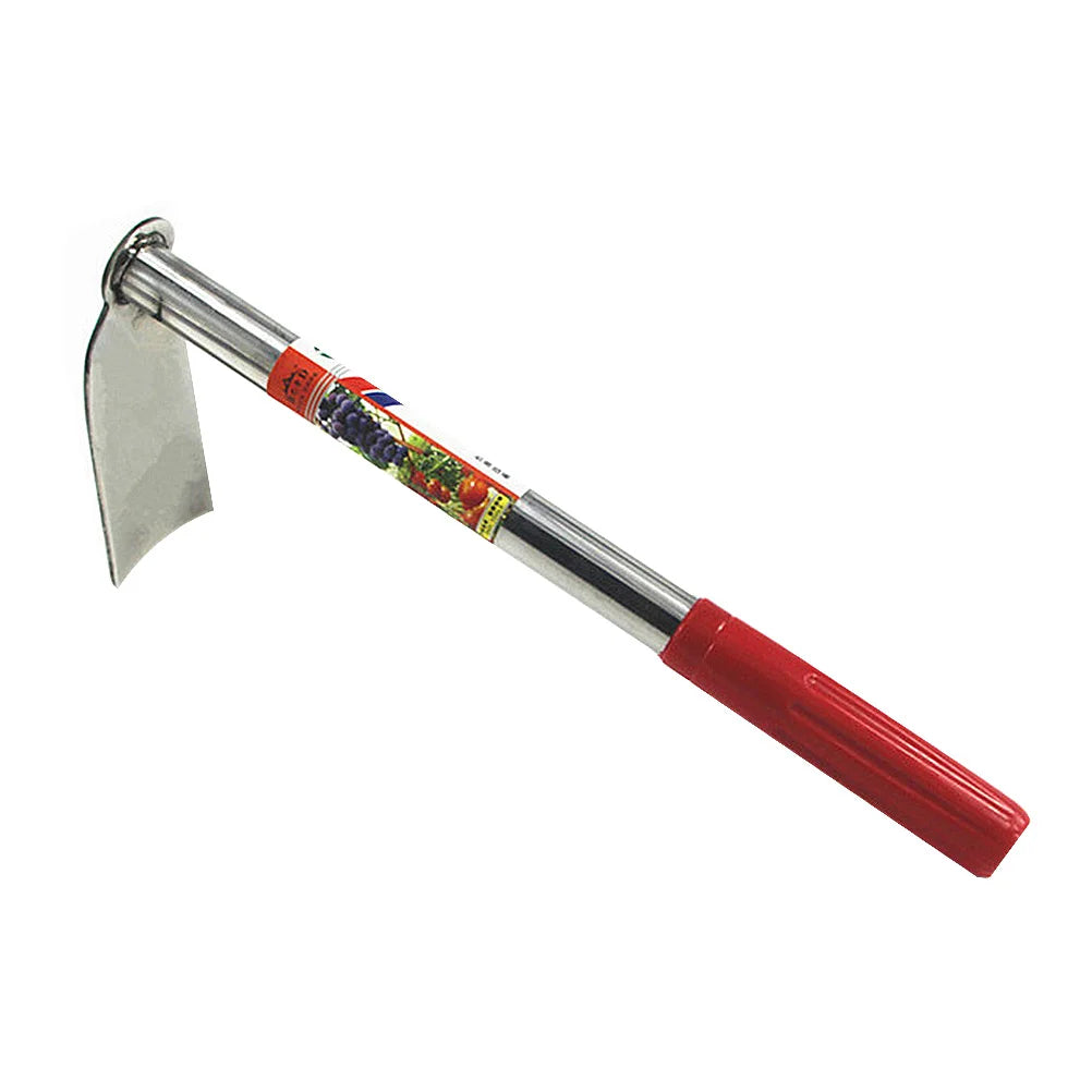 Stainless Steel Hand Hoe Lightweight Metal Garden Tool For Weeding Planting Digging Small Steel Hoe Garden Accessories